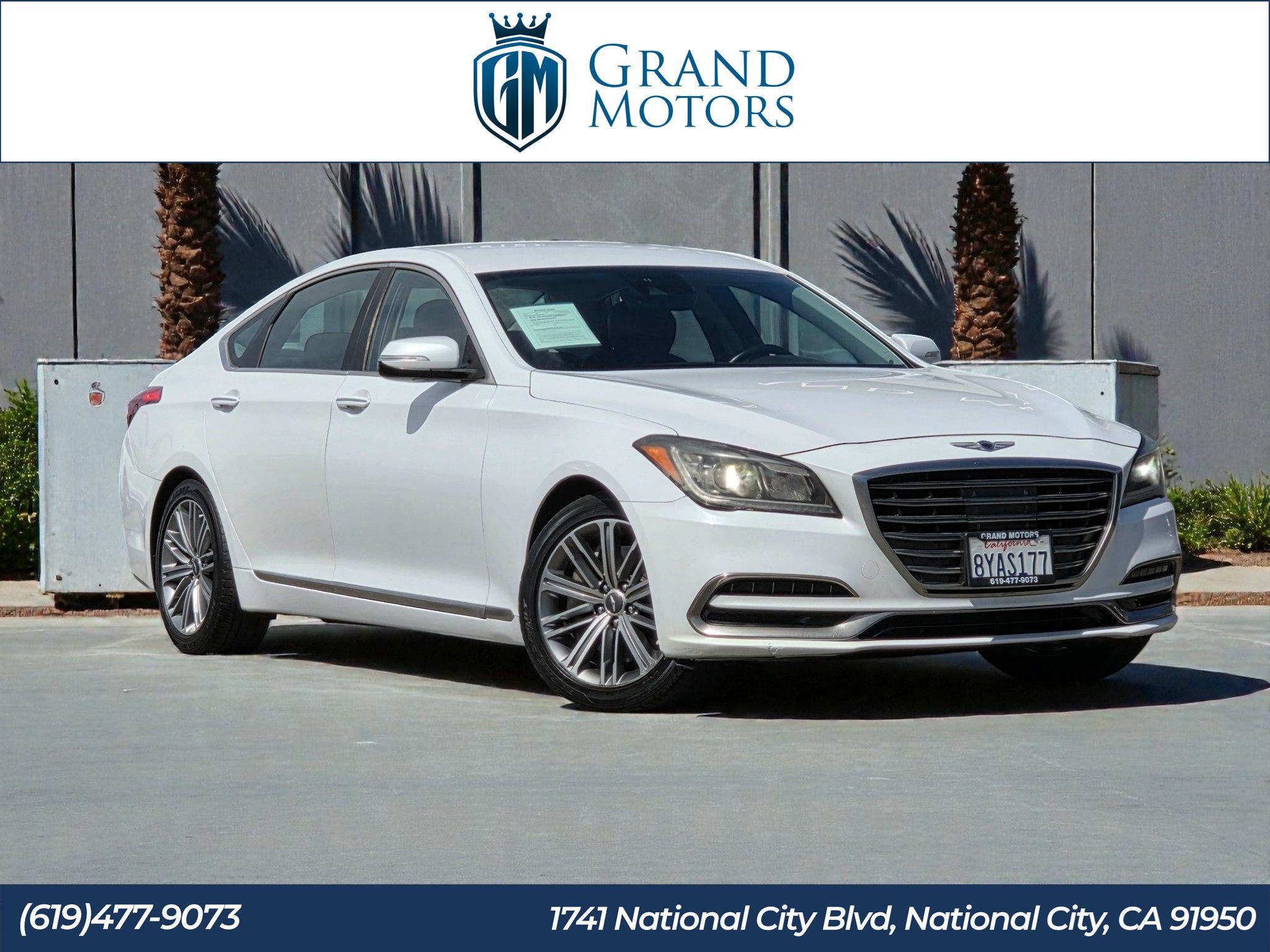 Used 2018 Genesis G80 3.8 image 1