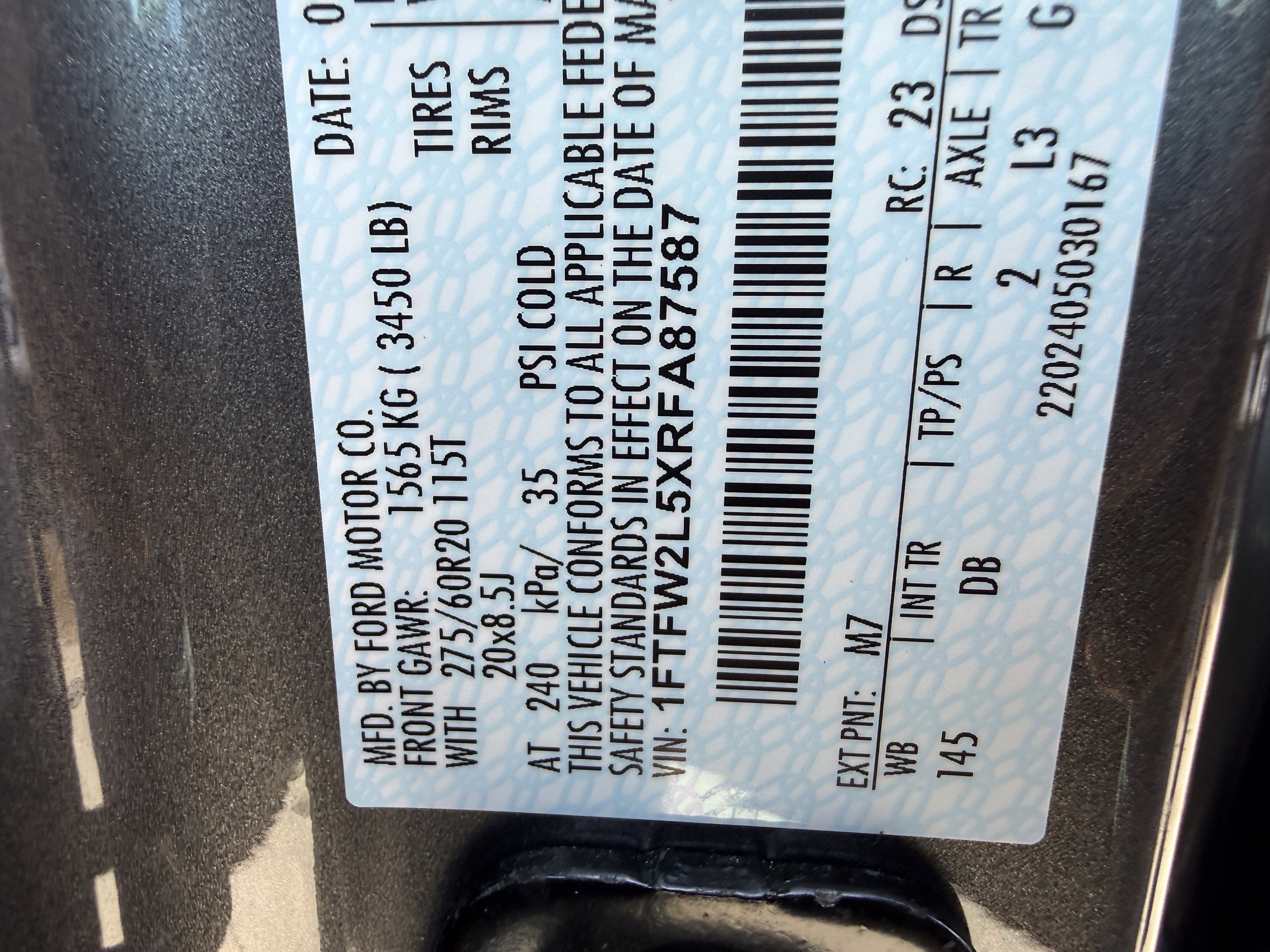 Used 2024 Ford F150 STX w/ Mobile Office Package AWD/4WD image 32