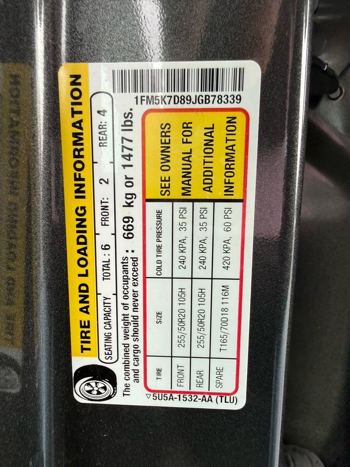 Used 2018 Ford Explorer XLT w/ Equipment Group 202A FWD image 45