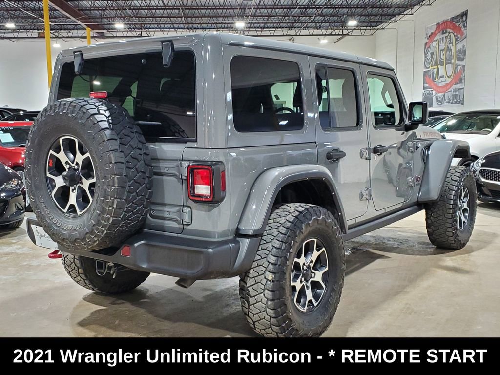 Used 2021 Jeep Wrangler Unlimited Rubicon w/ Cold Weather Group AWD/4WD image 10