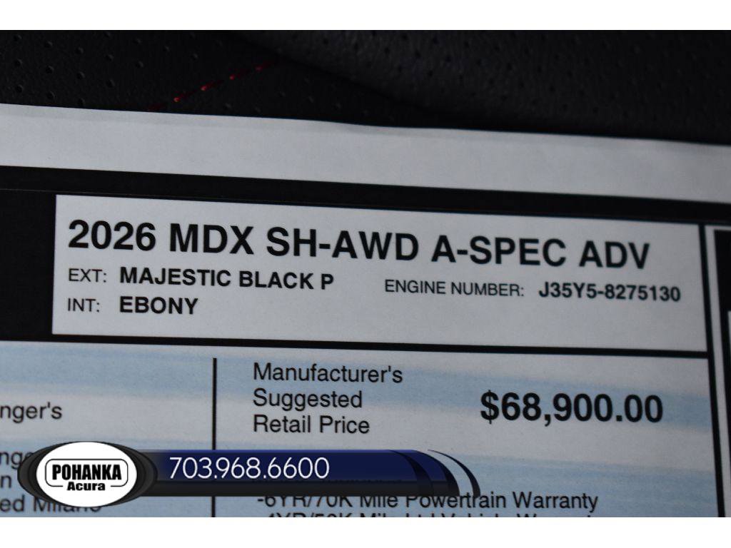 New 2026 Acura MDX A-Spec image 40