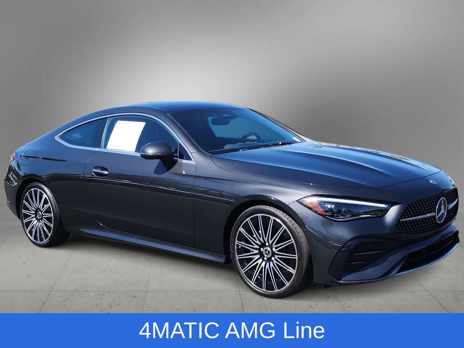 Used 2024 Mercedes-Benz CLE 300 4MATIC Coupe w/ AMG Line image 2