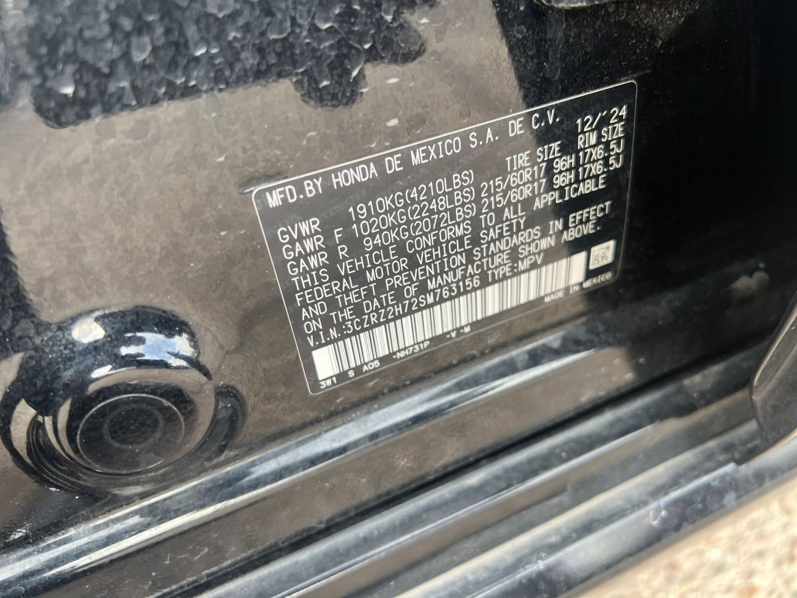 Used 2025 Honda HR-V EX-L image 29