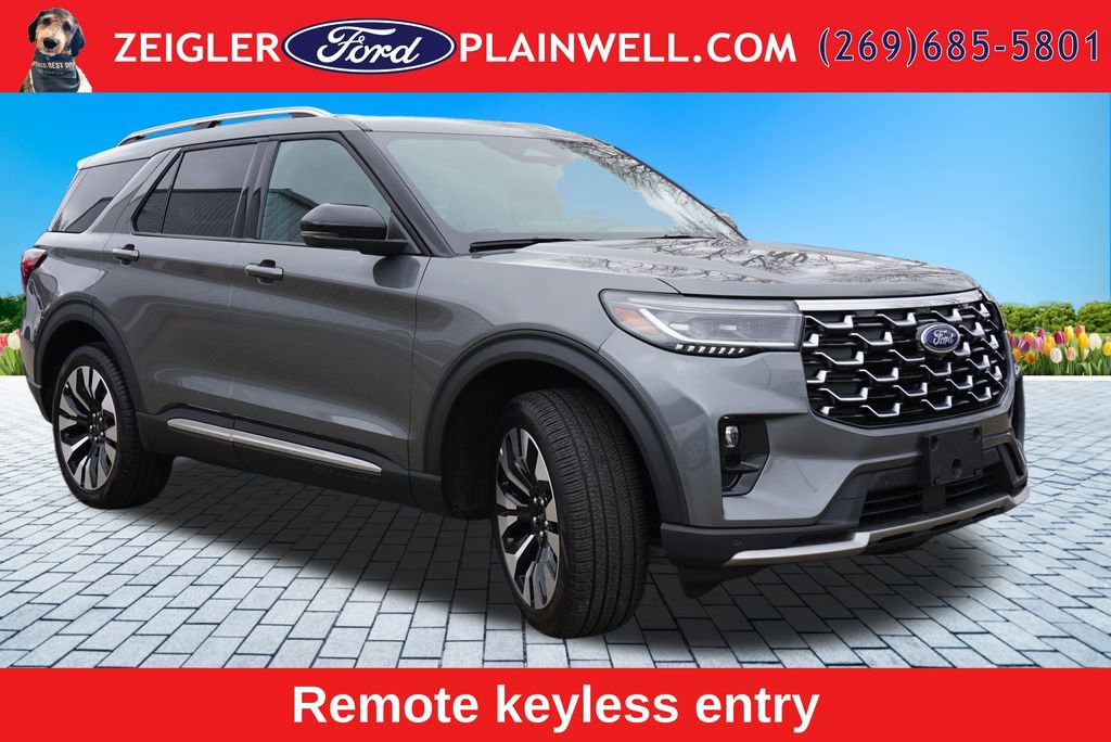 Used 2025 Ford Explorer Platinum w/ LUX Leather Package AWD/4WD image 7
