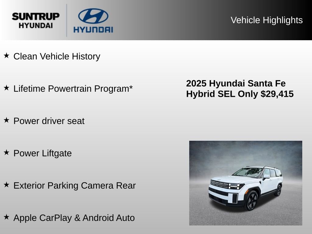 Used 2025 Hyundai Santa Fe SEL FWD image 8