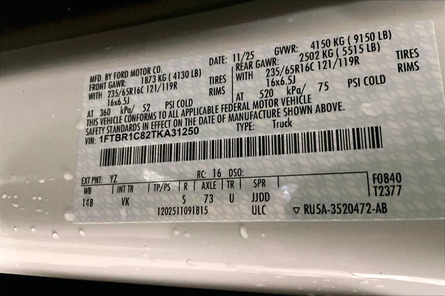 New 2026 Ford Transit 250 148 Medium Roof image 32