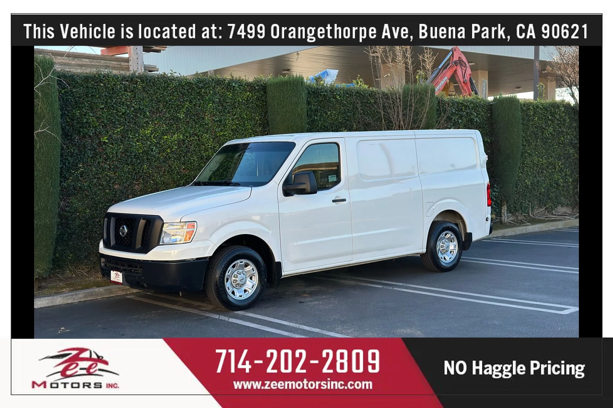 Used 2021 Nissan NV 2500 SV RWD image 12