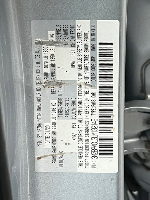 Used 2020 MAZDA MAZDA3 Sedan w/ Select Package image 40