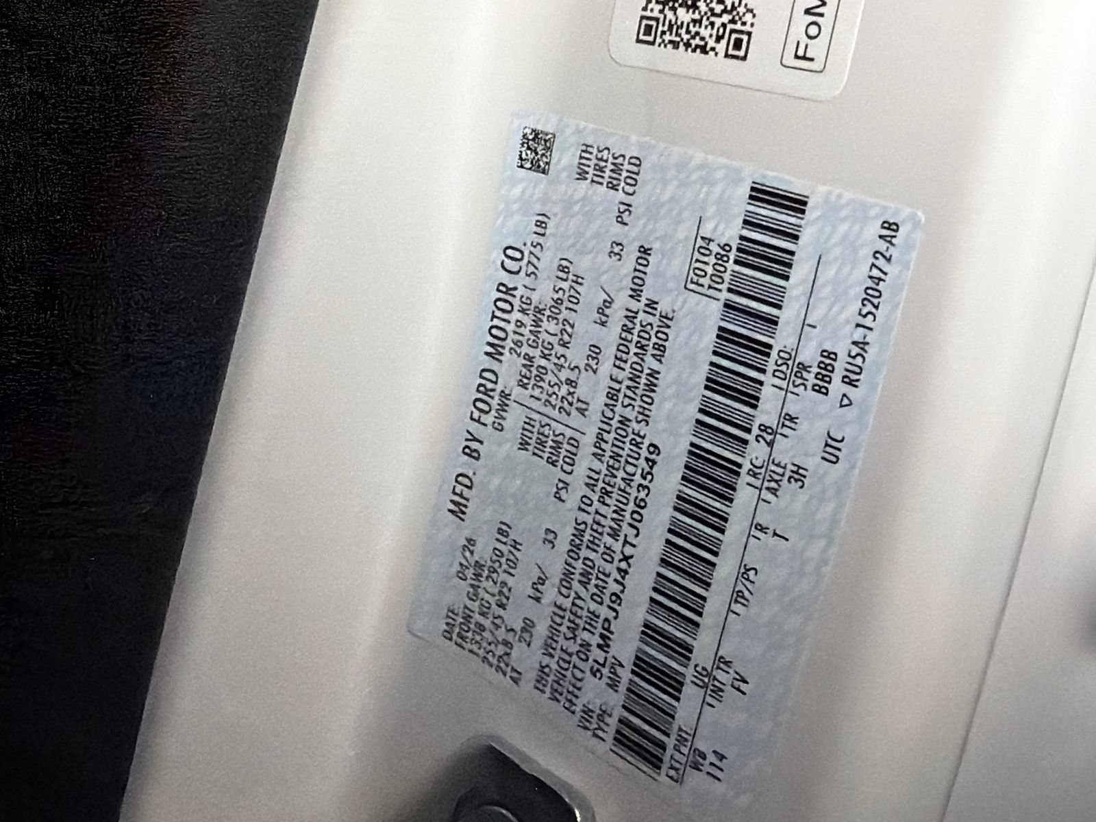 New 2026 Lincoln Nautilus Black Label AWD/4WD image 16