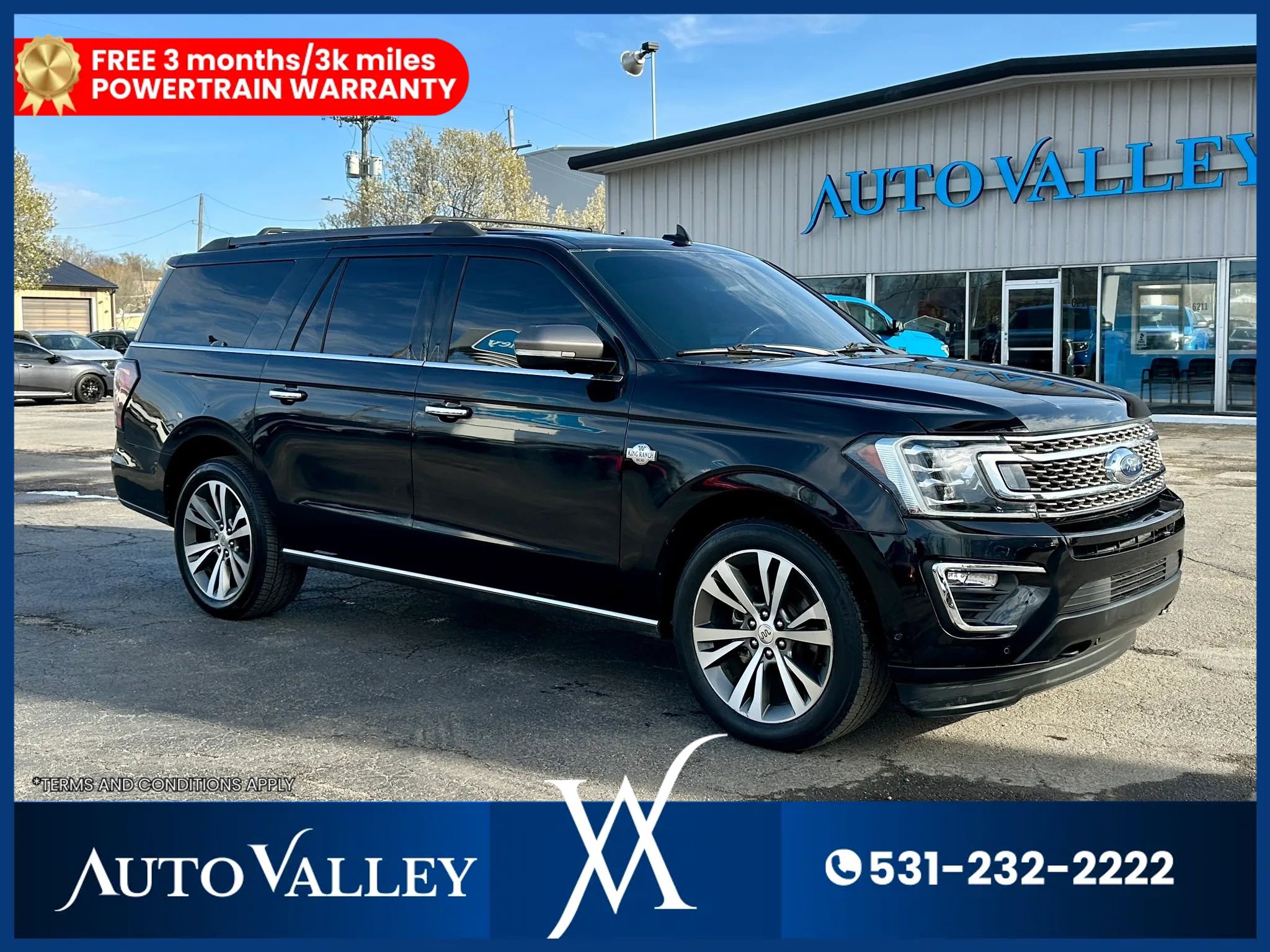 Used 2020 Ford Expedition Max King Ranch w/ Cargo Package AWD/4WD image 1