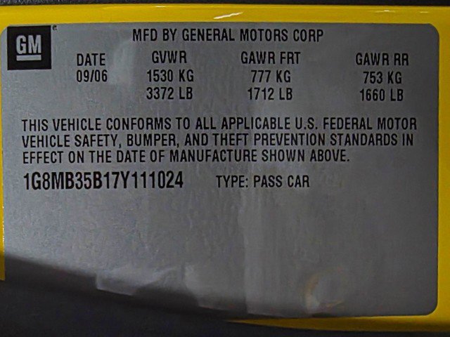 Used 2007 Saturn Sky w/ Premium Trim Pkg image 33