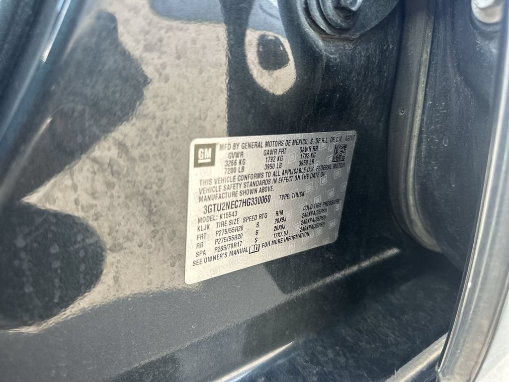 Certified 2017 GMC Sierra 1500 SLT AWD/4WD image 34
