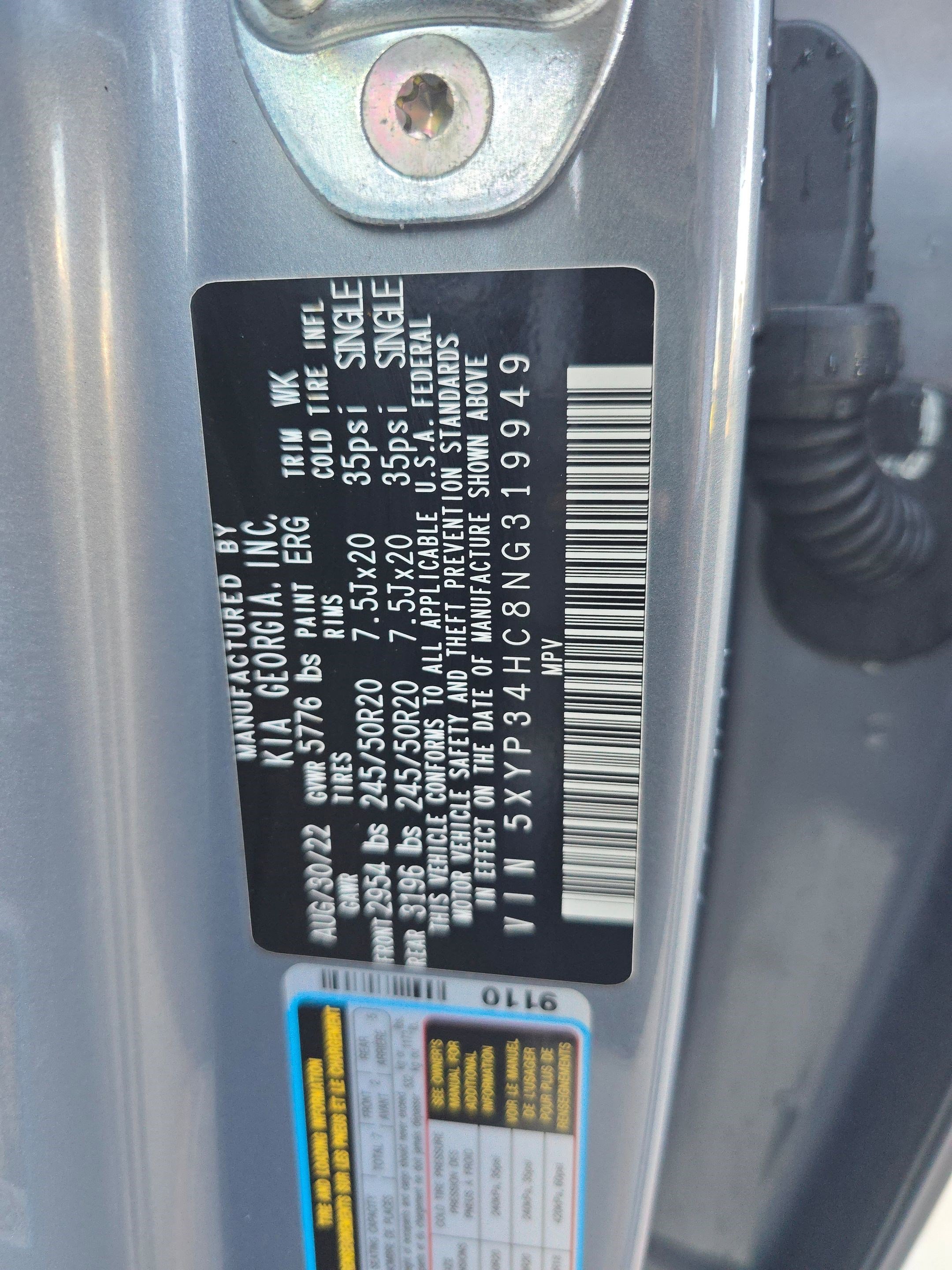 Used 2022 Kia Telluride EX w/ EX Premium Package image 20