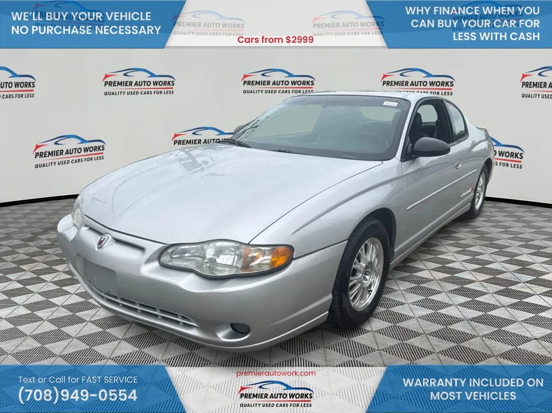 Used 2003 Chevrolet Monte Carlo SS w/ Preferred Equipment Group
