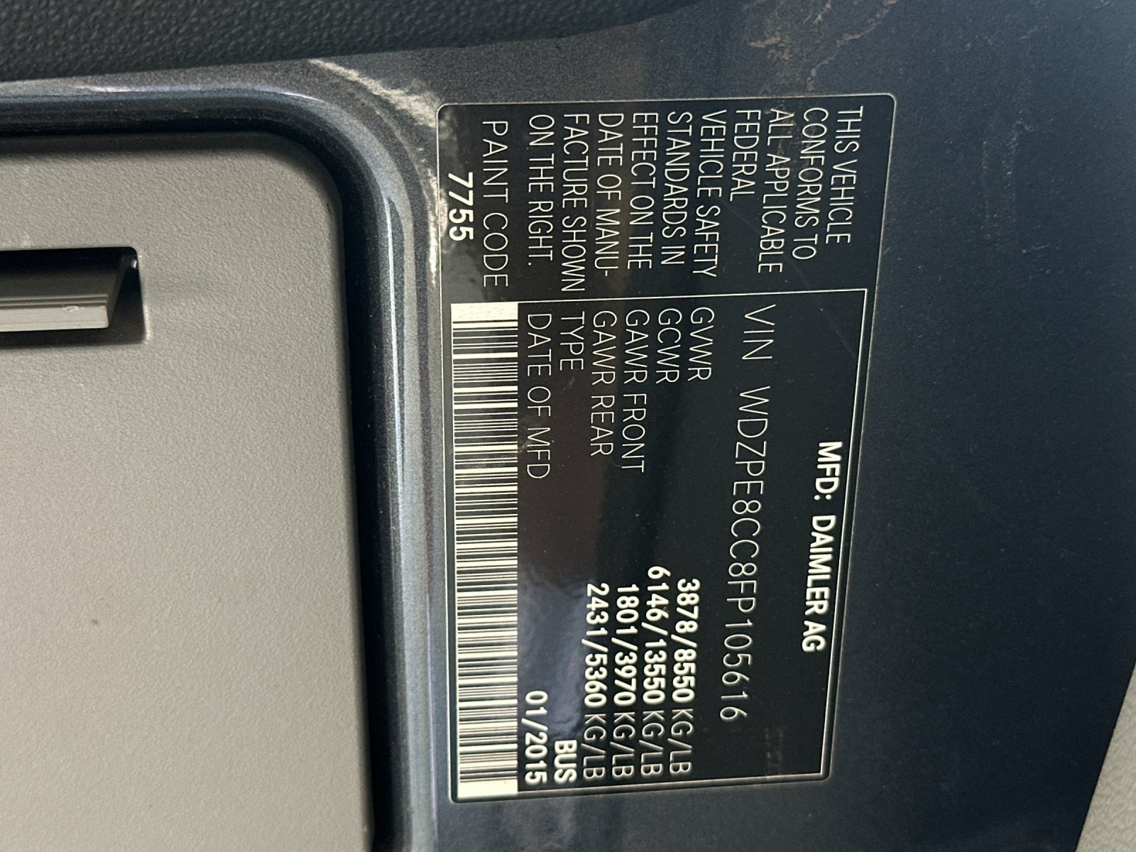 Used 2015 Mercedes-Benz Sprinter 2500 image 27
