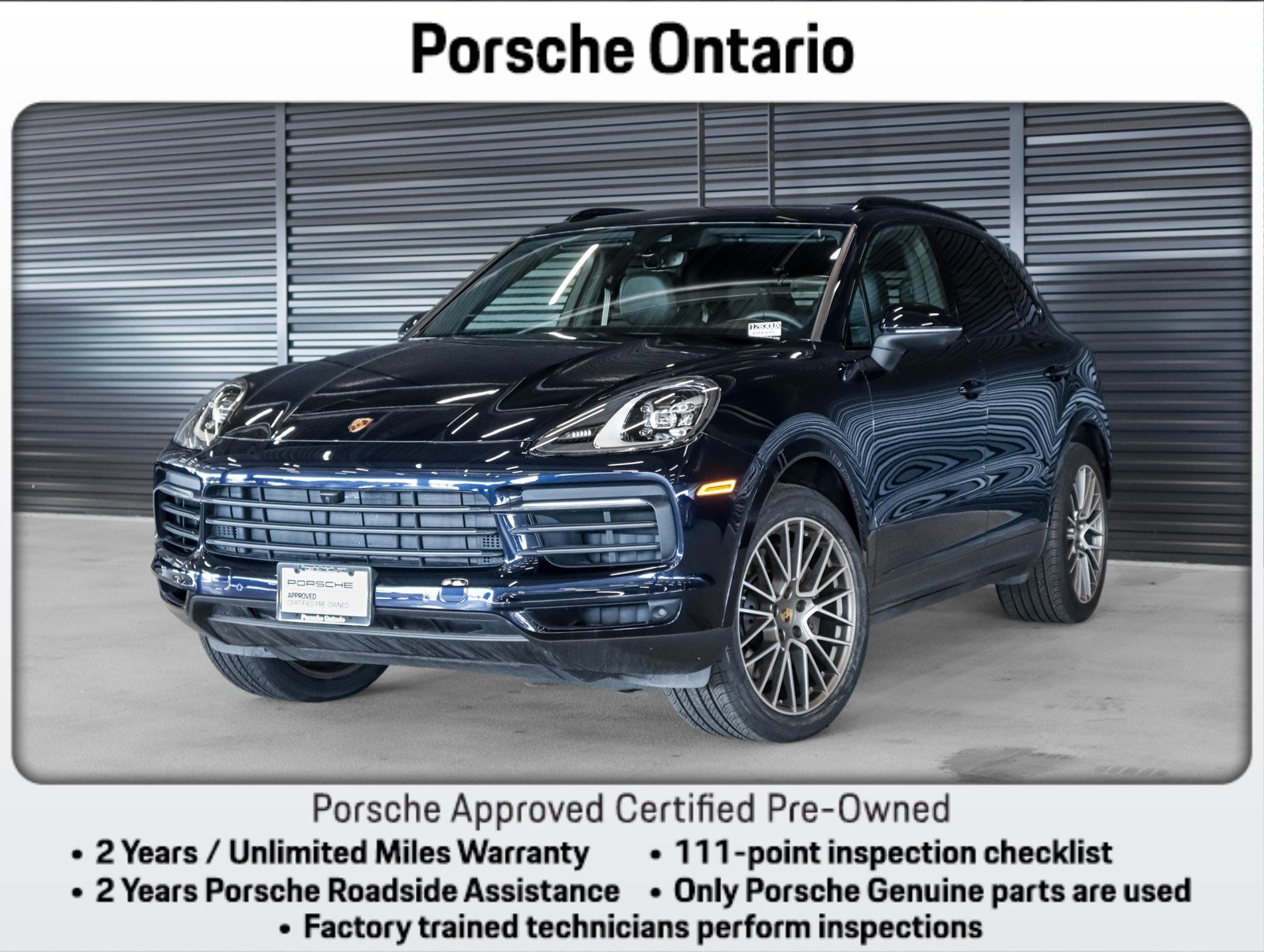 Certified 2023 Porsche Cayenne Platinum Edition