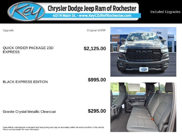 New 2026 RAM 1500 Express AWD/4WD image 3