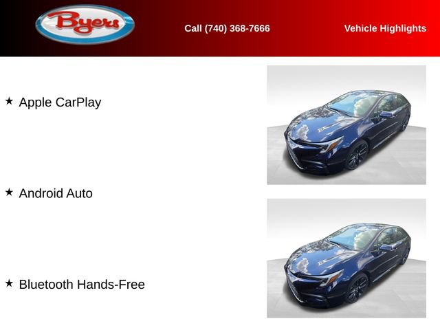 Used 2023 Toyota Corolla SE w/ Carpet Mat Package (TMS) FWD image 13