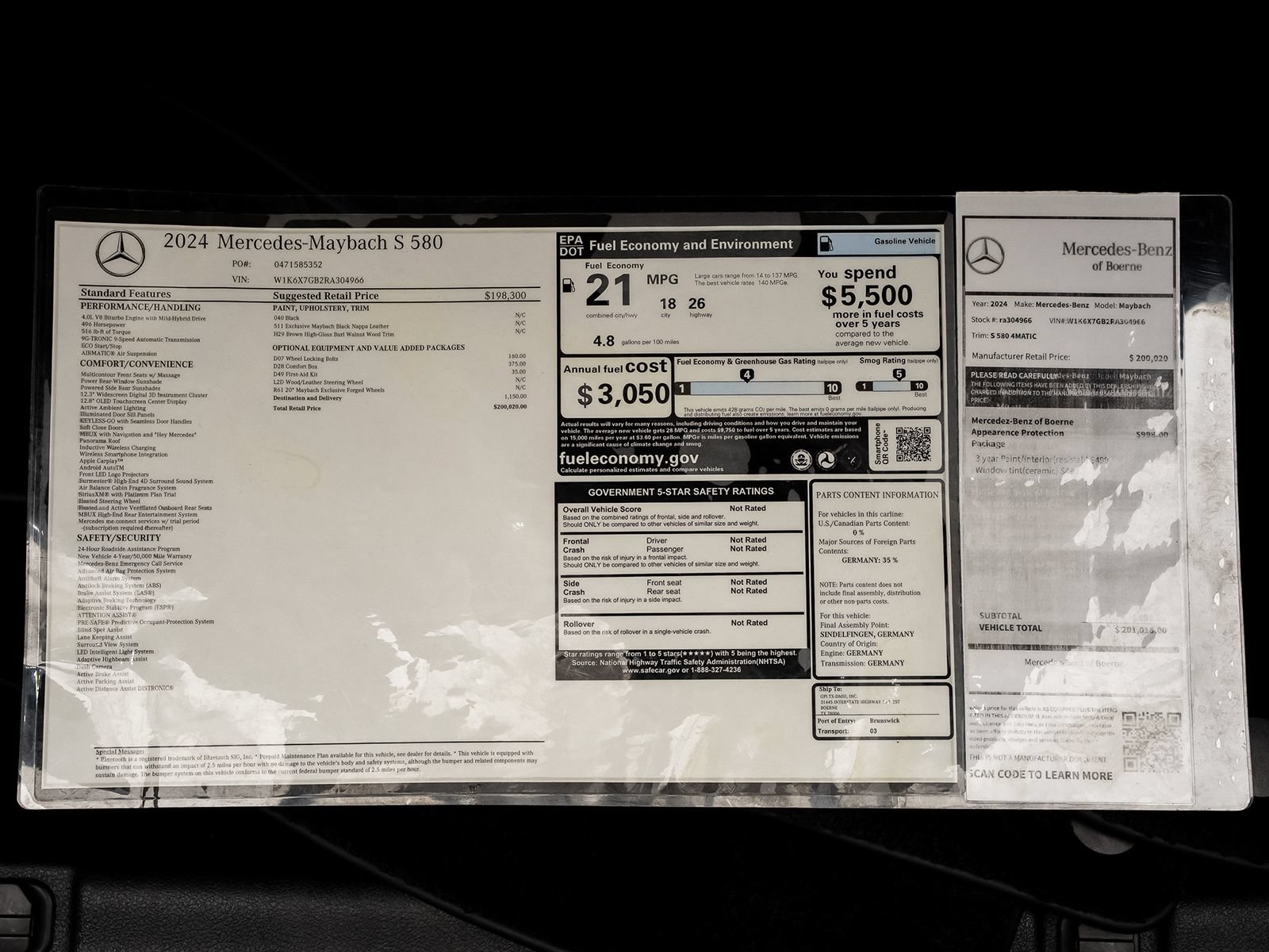Used 2024 Mercedes-Benz Maybach S 580 4MATIC image 57