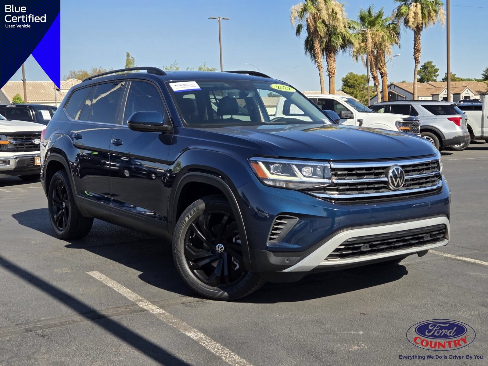 Used 2022 Volkswagen Atlas SE w/ Panoramic Sunroof Package AWD/4WD video 1
