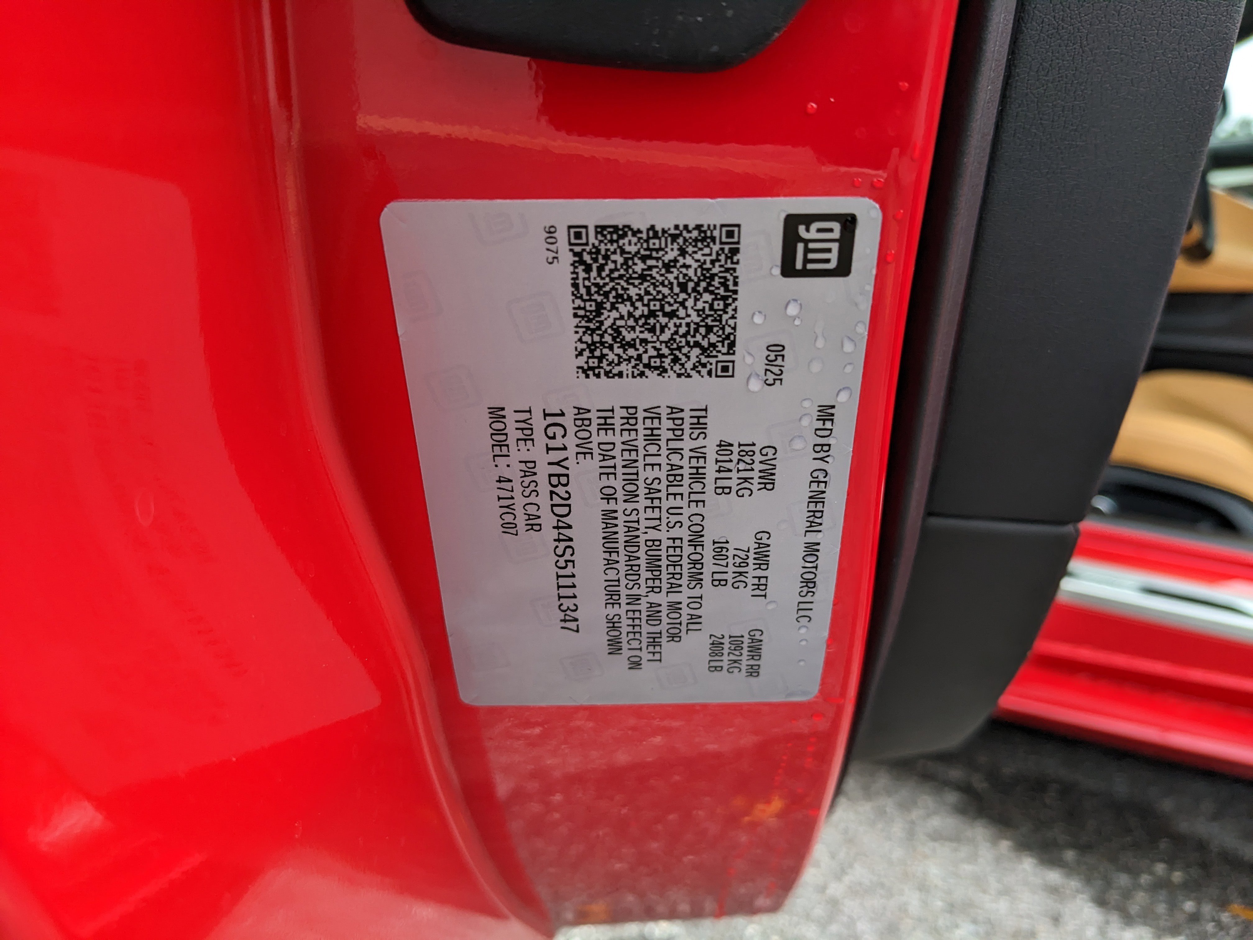 Used 2025 Chevrolet Corvette 2LT image 43