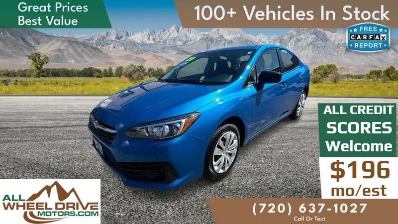Used 2020 Subaru Impreza 2.0i