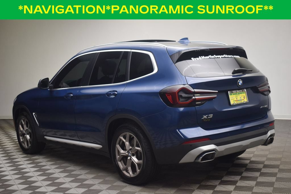 Used 2022 BMW X3 xDrive30i w/ Convenience Package AWD/4WD image 4
