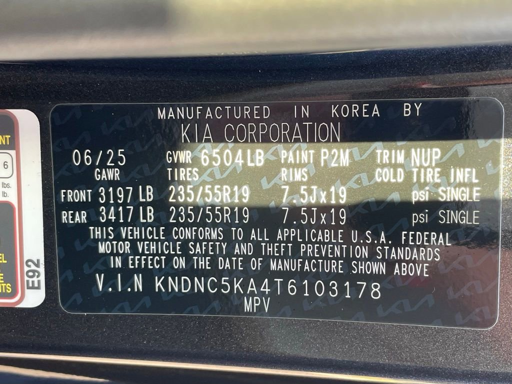 New 2026 Kia Carnival EX image 37