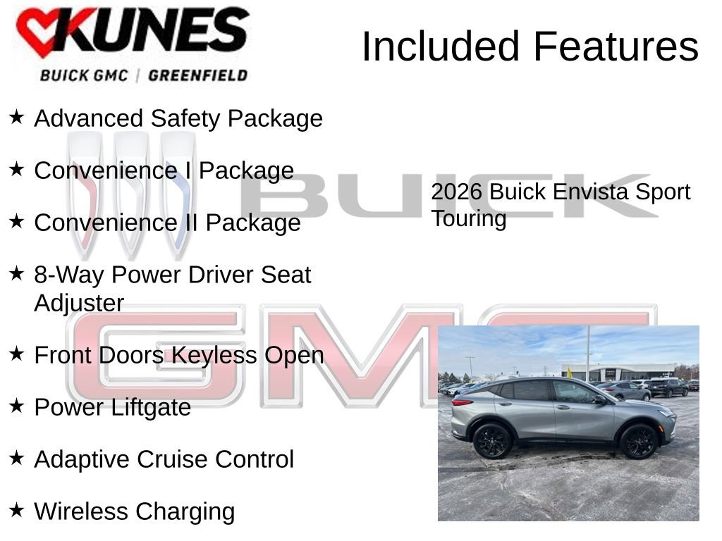 New 2026 Buick Envista Sport Touring w/ Convenience I Package image 3