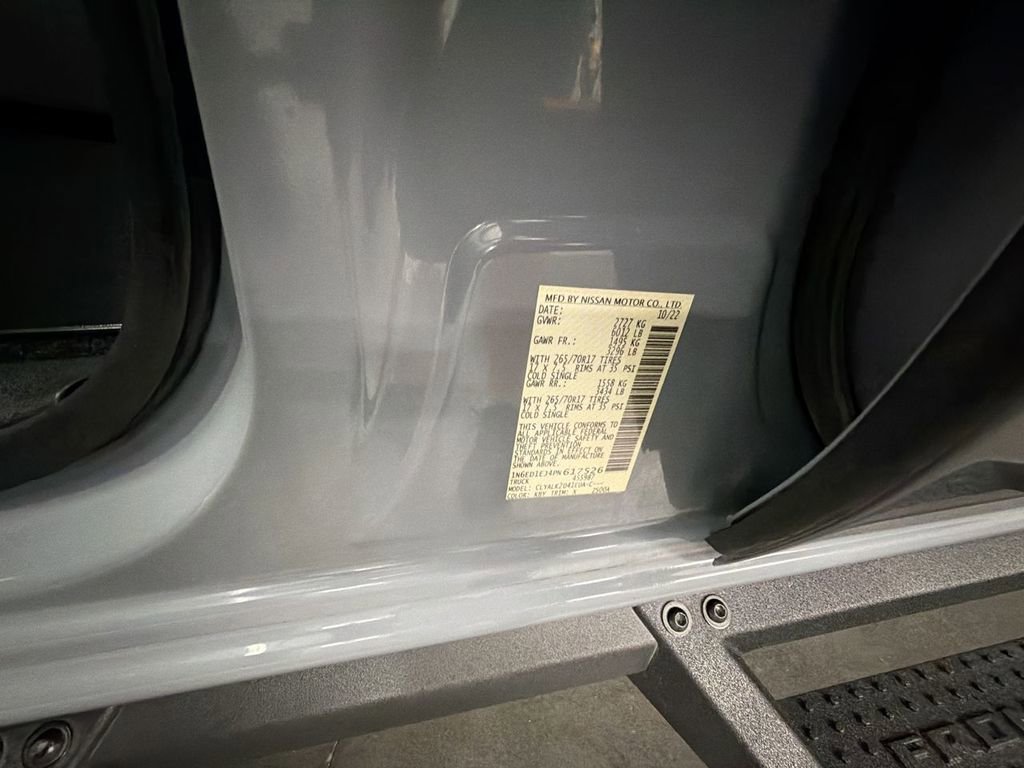 Used 2023 Nissan Frontier Pro-X w/ Pro Convenience Package RWD image 32