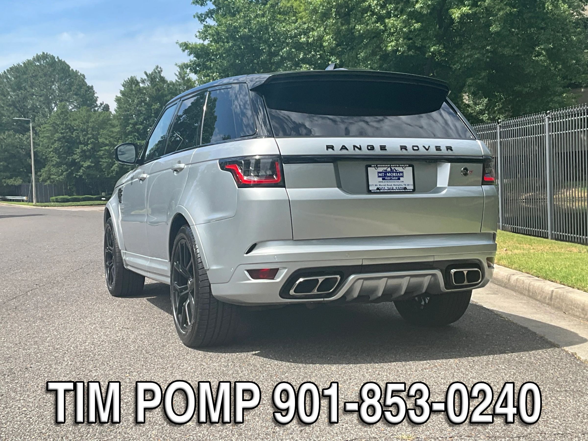 Used 2019 Land Rover Range Rover Sport SVR AWD/4WD image 7