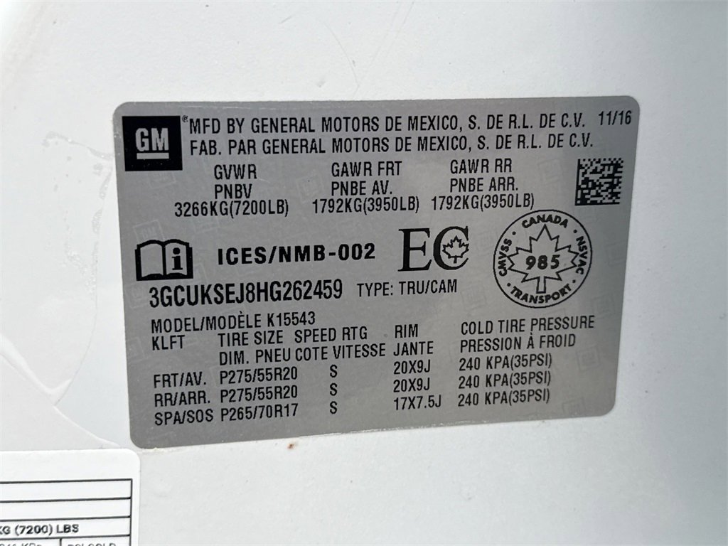 Used 2017 Chevrolet Silverado 1500 LTZ image 27