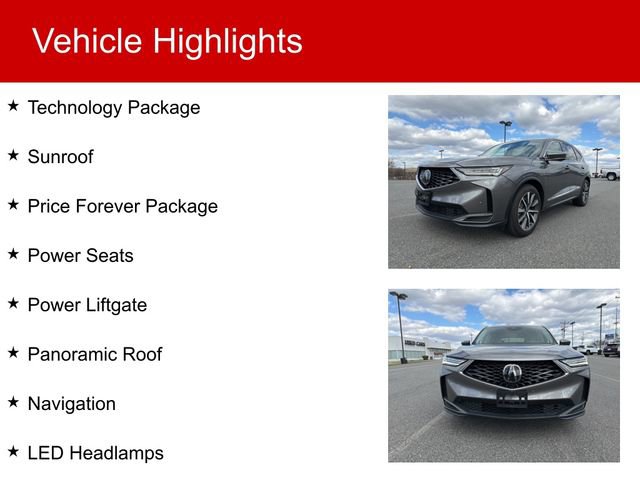 Used 2025 Acura MDX FWD w/ Technology Package image 2