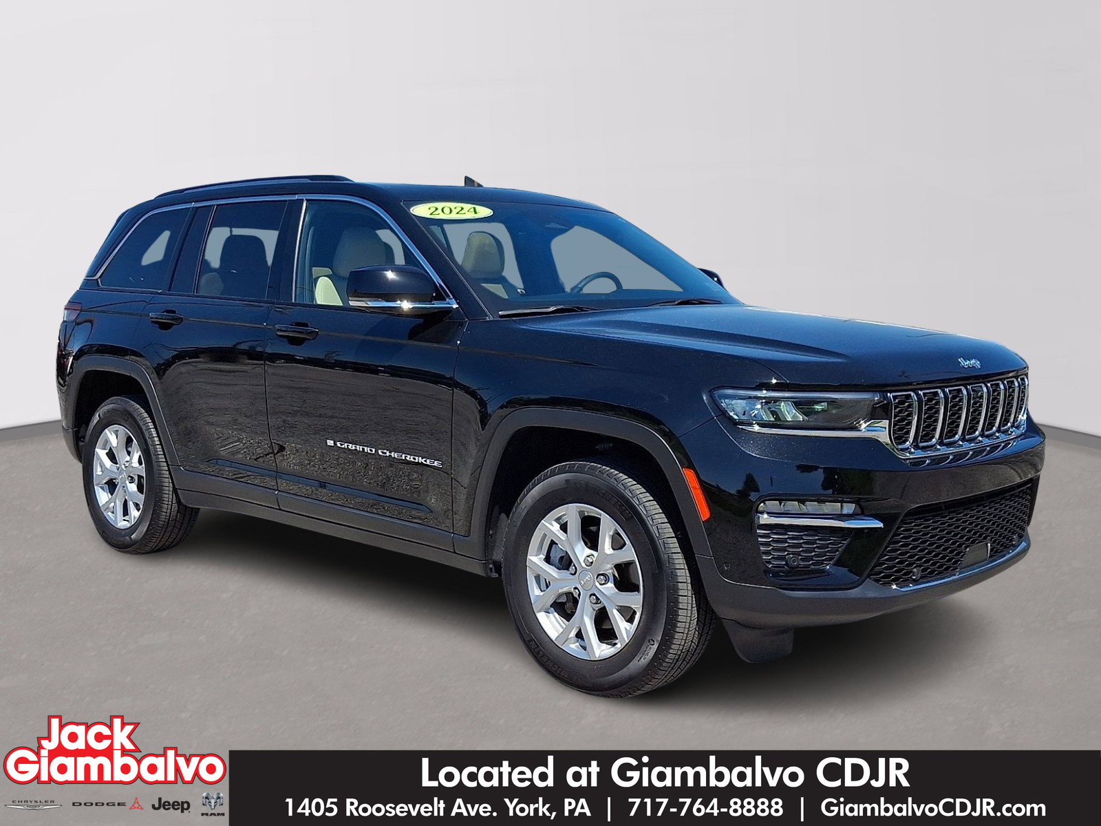 Certified 2024 Jeep Grand Cherokee Limited w/ Luxury Tech Group II AWD/4WD image 1