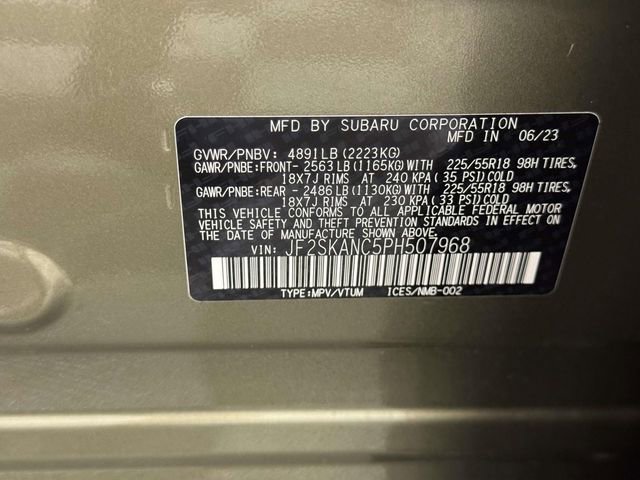 Certified 2023 Subaru Forester Limited AWD/4WD image 16