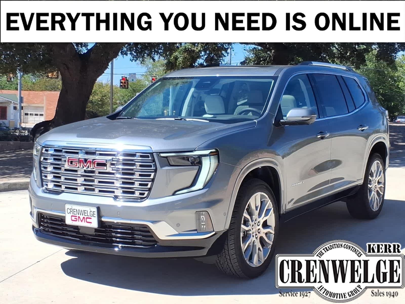 New 2027 GMC Acadia Denali