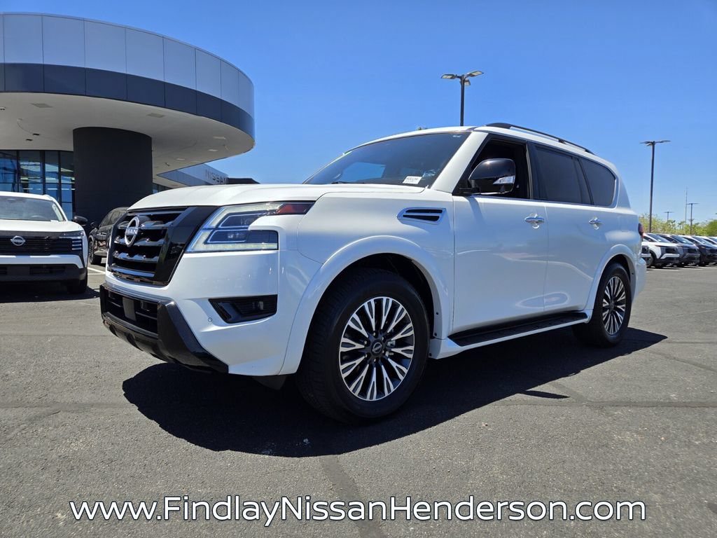 Used 2024 Nissan Armada SL w/ Midnight Edition Package AWD/4WD video 2