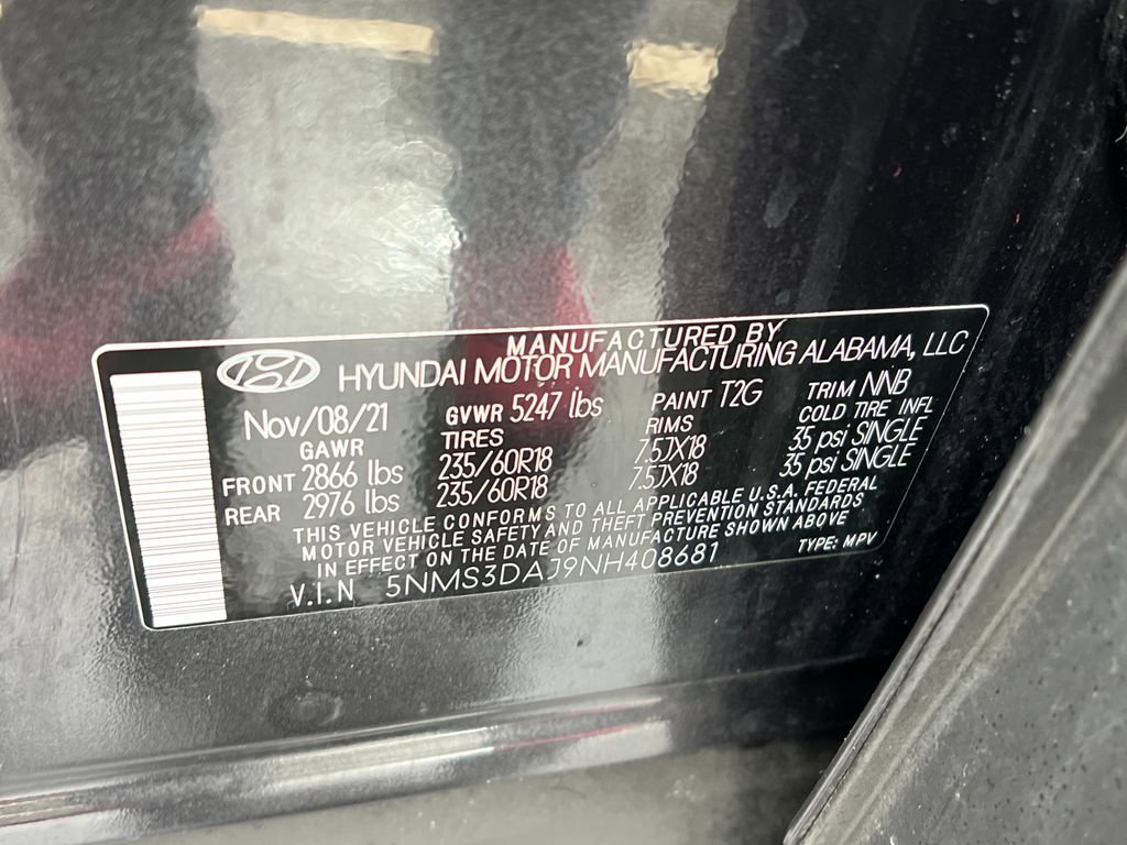 Used 2022 Hyundai Santa Fe SEL w/ Convenience + Premium Package image 28