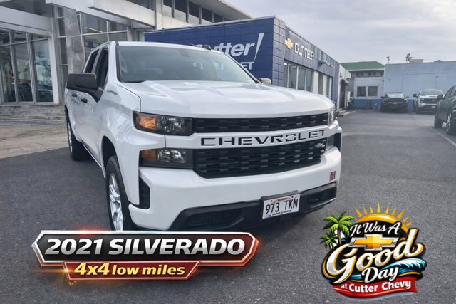 Used 2021 Chevrolet Silverado 1500 Custom image 1