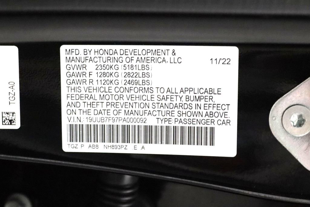 Certified 2023 Acura TLX Type S AWD/4WD image 28