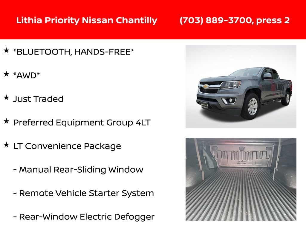Used 2020 Chevrolet Colorado LT w/ LT Convenience Package AWD/4WD image 6