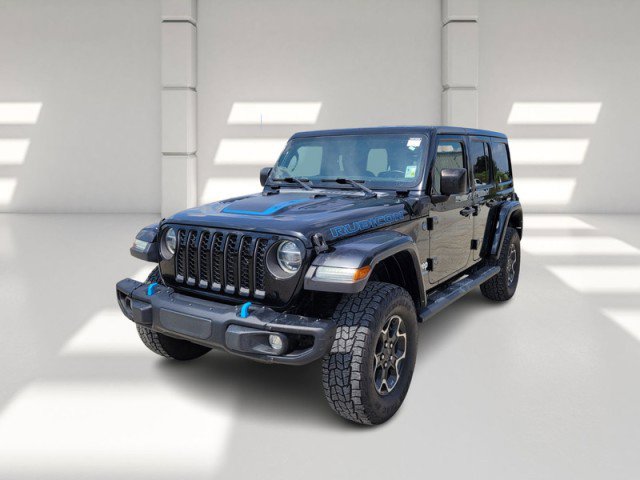 Used 2021 Jeep Wrangler Unlimited Rubicon 4xe w/ Steel Bumper Group image 1