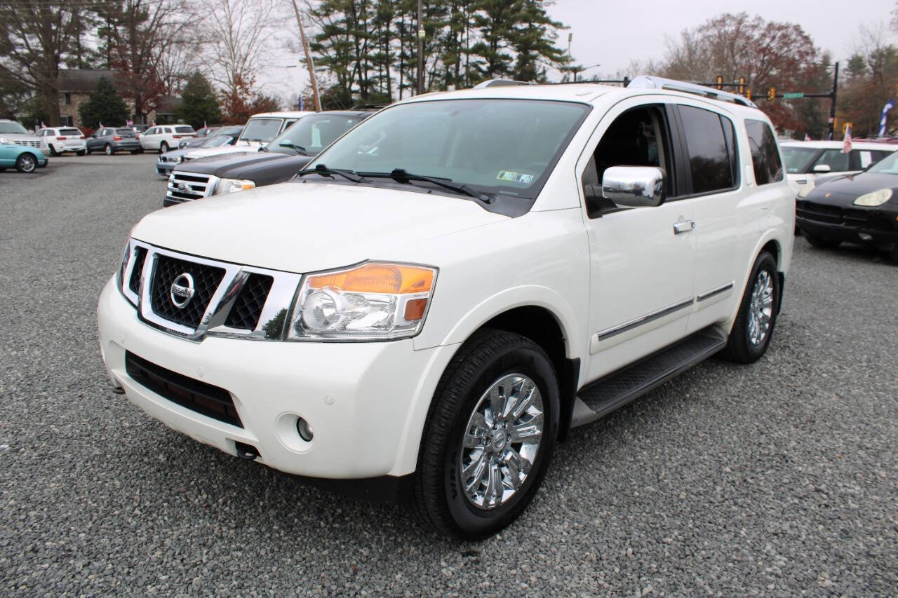 Used 2015 Nissan Armada Platinum w/ 2nd Row Captain Seat Package image 2