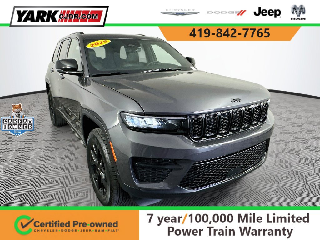 Certified 2025 Jeep Grand Cherokee Altitude