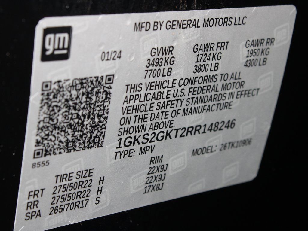 Used 2024 GMC Yukon XL SLT w/ SLT Luxury Package image 77