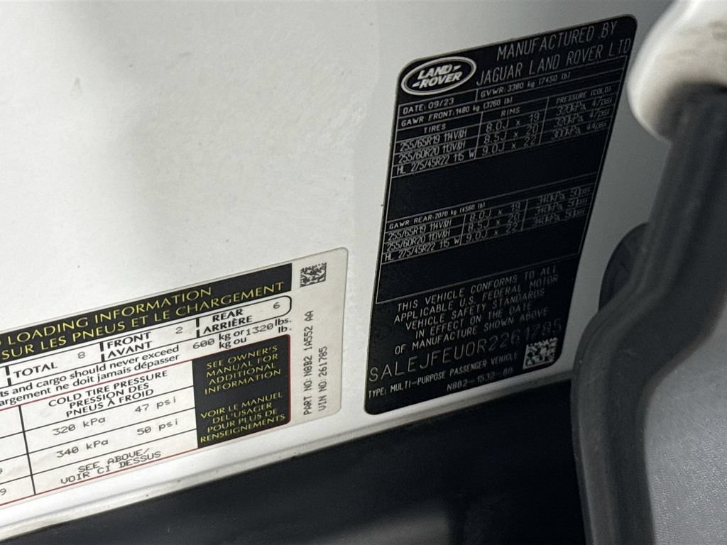 Certified 2024 Land Rover Defender 130 S AWD/4WD image 26