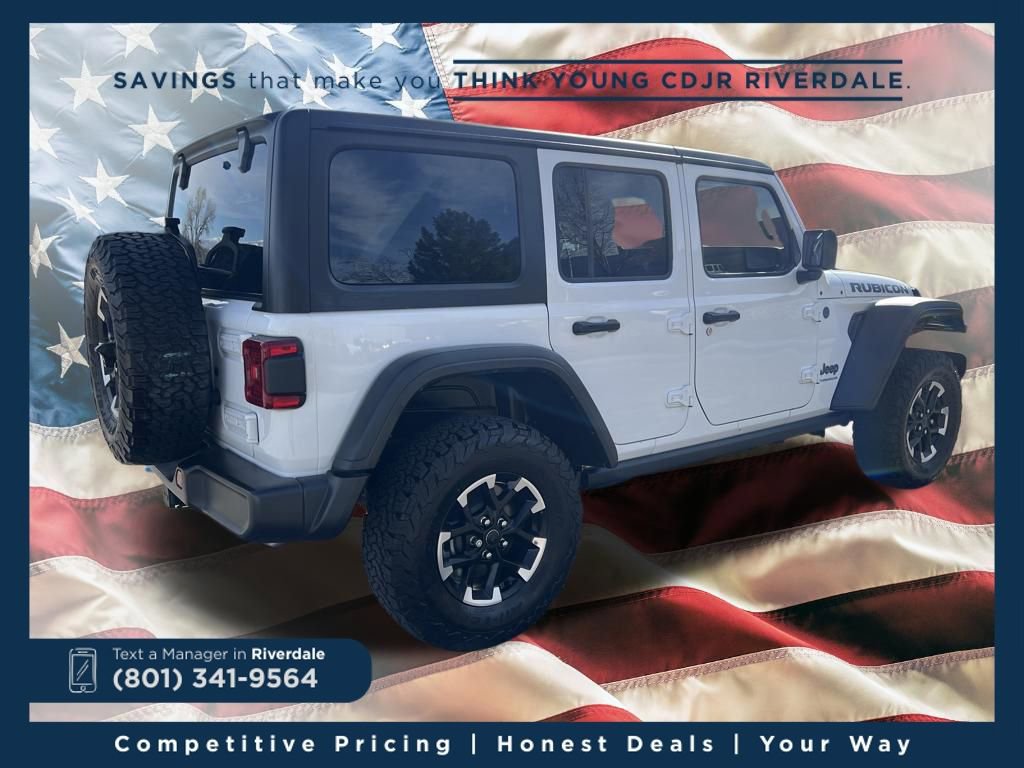 Used 2024 Jeep Wrangler Unlimited Rubicon 4xe w/ Convenience Group image 5