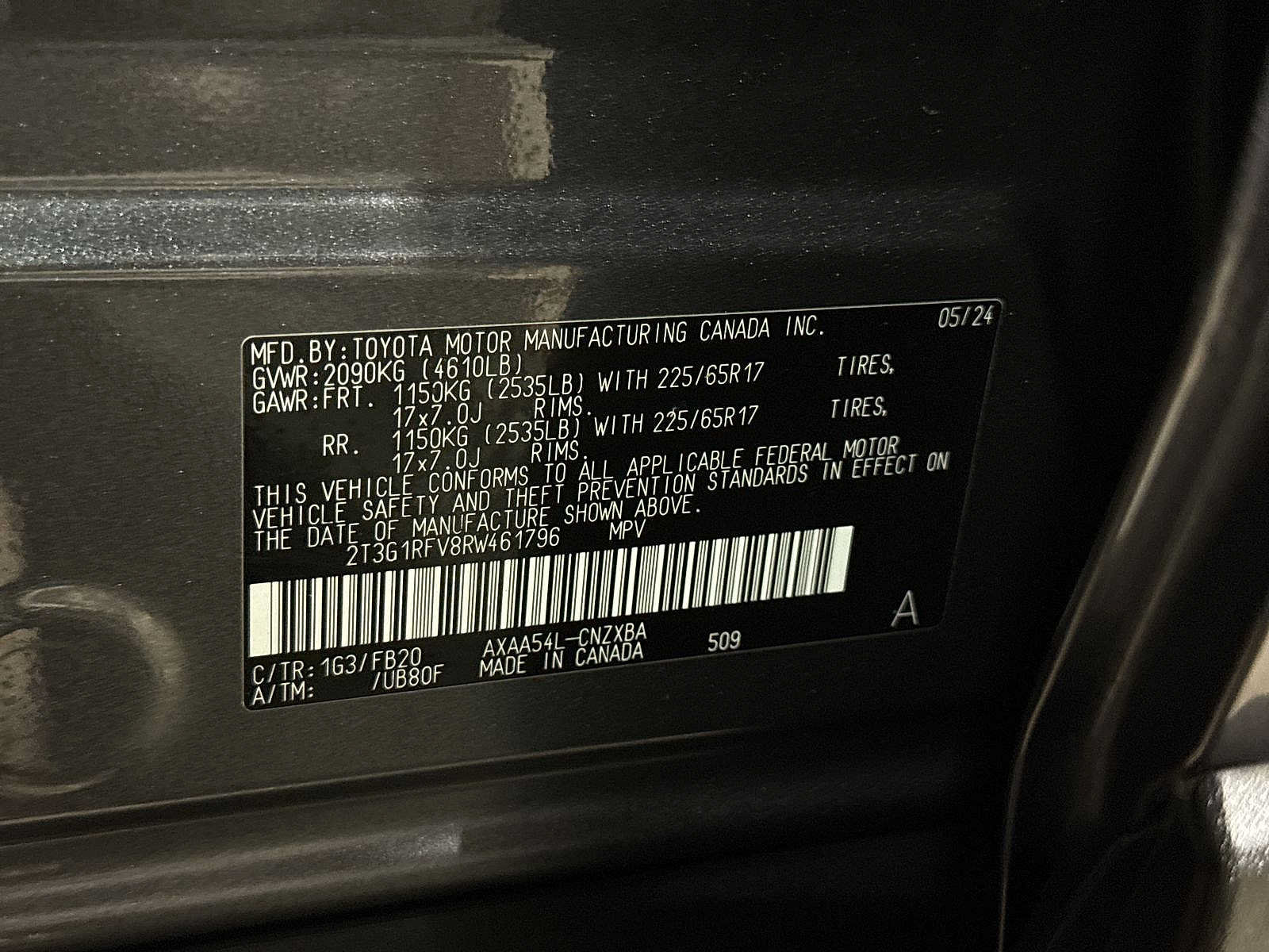 Used 2024 Toyota RAV4 LE AWD/4WD image 14