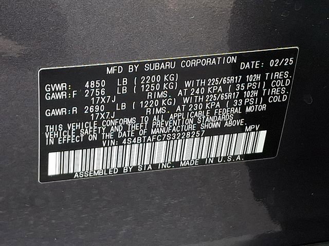 Certified 2025 Subaru Outback Premium image 28