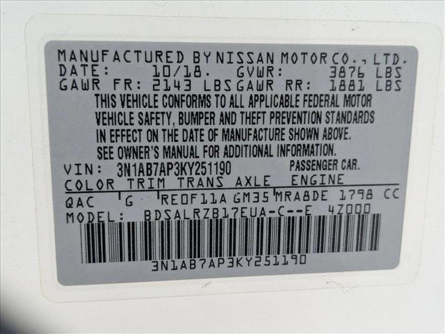 Used 2019 Nissan Sentra SR w/ Premium Package (SR) image 20